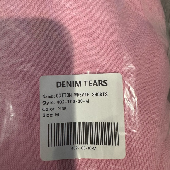 Pink Denim Tears shorts size Medium - Picture 3 of 3